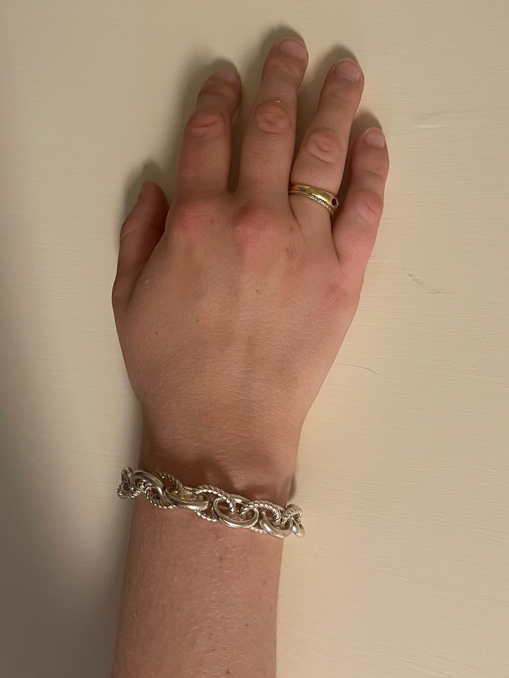 Silver Rope Link Bracelet - Picture 3 of 3